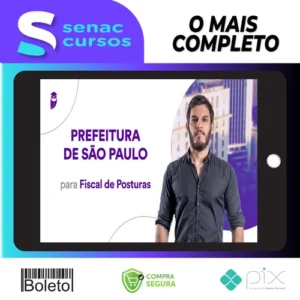 Pacote - Prefeitura de São Paulo (Fiscal de Posturas) Pacotaço - Pacote Passo Estr - Estratégia Concursos