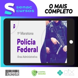 Pacote - Polícia Federal (Agente Administrativo) Pacote Completo - 2023 (Pré-Edital) - Estratégia Concursos