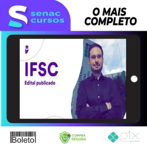 Pacote - IFSC (Professor - Matemática)  Pacote - 2023 (Pós-Edital) - Estratégia Concursos