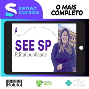 Pacote - SEE-SP (Professor Ensino Fundamental e Médio - Física) Pacote - 2023 (Pós-Edital) - Estratégia Concursos