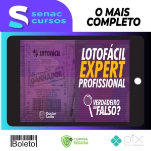 Método Lotofacil Expert Profissional - Autor Desconhecido