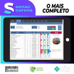 Planilha Controle de Estudos para Concursos Públicos Pro - Papel de Trabalho