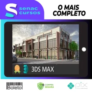3DS Max Básico + Maquete de Exteriores - Cursos Construir