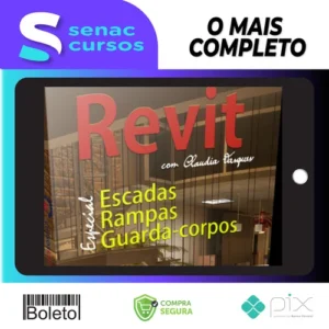 Curso Revit: Escadas, Rampas e Guarda-Corpos - Construir