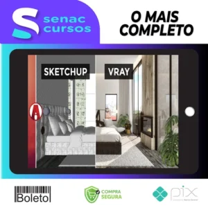 SketchUp Rendering with VRay Next - Lynda [INGLÊS]