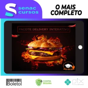 Pacote Delivery Interativo Sistema Deliverys - Hugo Cursos