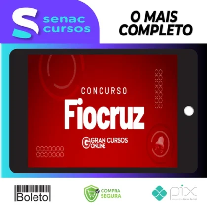 FIOCRUZ - Tecnologista em Saúde Pública - Controle Microbiológico de Produtos de Vigilância Sanitária 2023 (Pós-Edital) - Gran Cursos Online