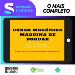 Curso Mecânica Máquina de Bordar - Leonardo Antônio Santos