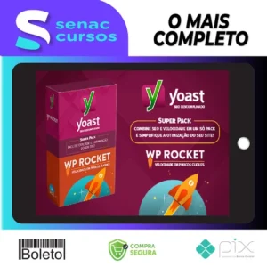 Pacote WP Rocket Pro v3.17.0.2 + Yoast SEO Premium v23.5+ Addons - combo