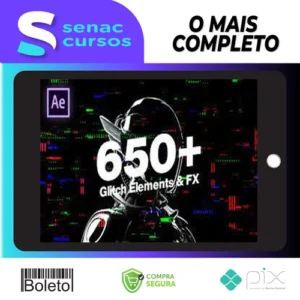 [PACK] Videohive: 650+ Glitch Elements - VCGMotion [INGLÊS]