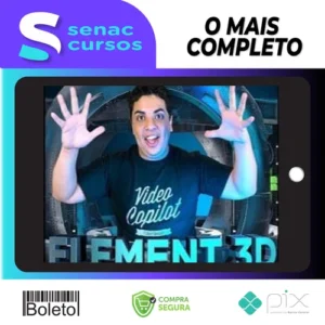Motion Graphics com Element 3D - Felipe Vieira