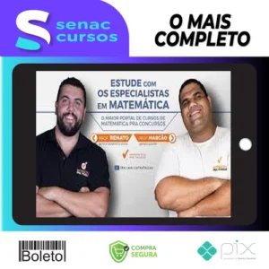 Módulo Matemática: Matemática Pra Passar - Renato Oliveira e Marcão