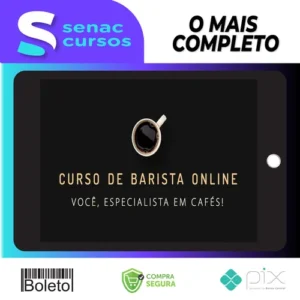 Barista Especialista Em Cafés E Métodos De Preparo - André Ubaldo