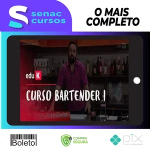 Bartender I Coquetéis Clássicos - Marco de La Roche