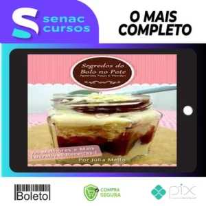 Segredos do Bolo no Pote - Eliane Santiago