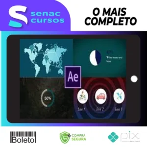 Adobe After Effects Infographics & Data Visualization - Nshuti Paulin [INGLÊS]