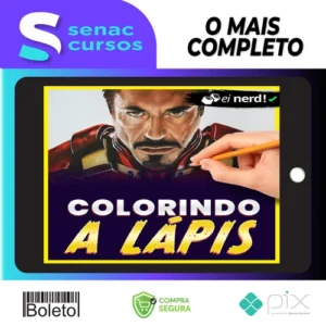 Colorindo a Lapis - Ei Nerd