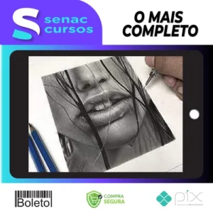 Desenho Realista com Lápis de Cor - Cleison Magalhães