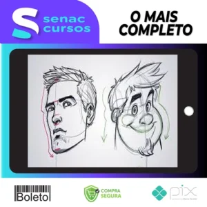 Introdução ao Desenho: Rosto, Expressões e Estilização! - Guilherme Freitas