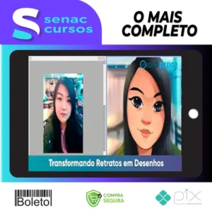 Transformando Retratos em Desenhos - Julio Cesar (Faber Castell)