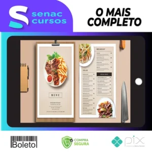 Menu de Comida 4K: Exibição do Restaurante - Envato Elements