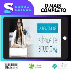 Silhouette Cameo e Potrait Silhouette Studio V4 do Básico ao Avançado - Nilmara Quintela