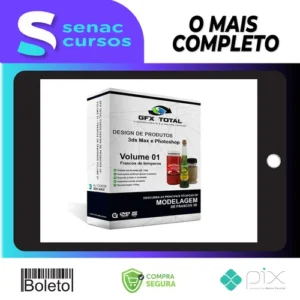 Design de Produtos Vol I: 3ds Max e Photoshop - GFX Total