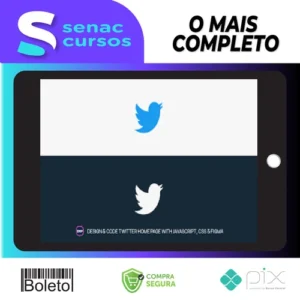 Design and Code Twitter Home Page with JavaScript, CSS & Figma - Hossein Boroji [INGLÊS]