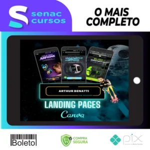 Landing Canva - Arthur Benatti
