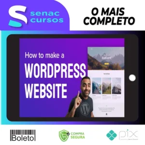 Wordpress Create Your Own Website 2022! - Jenius Inc [INGLÊS]