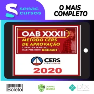 OAB XXXII CERS 2020: Método CERS de Aprovação - CERS