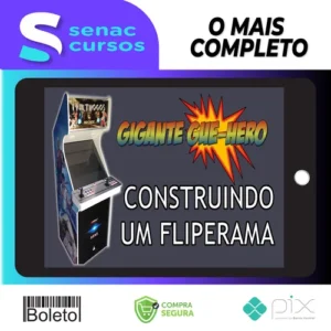 Construindo um Fliperama - Marcenaria do Gigante Gue-Hero