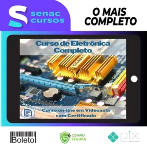 Curso de Eletronica em 5 Dvd (Video Aula) - Autor Não Informado