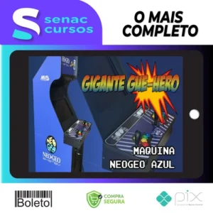 Eletrônica Para Arcades Fliperama - Gigante Gue-Hero