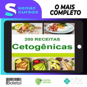 200 Receitas Cetogênicas - Autor Desconhecido