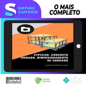 Cypecad: Concreto Armado, Dimensionamento de Sobrado - Gilberto Dorneles