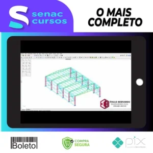 Dimensionamento de Edificio em Aço e Estruturas Mistas - Ítallo Bernardo