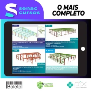 Curso Calculo e Otimização de Coberturas Metálicas - Ítallo Bernardo