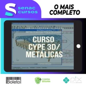 Curso Cype Metálicas 3D - Escola do Software