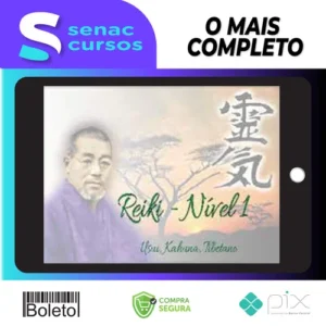 REIKI (Usui, Kahuna, Tibetano) Nível 1 - João Caputo e Oliveira