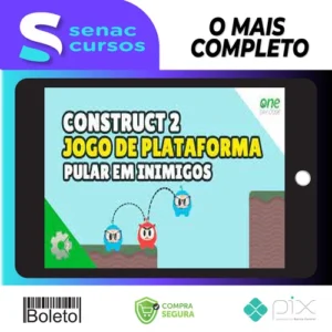 Aprenda a Criar Jogos com Construct 2: 10 Cursos em 1 - One Day Code