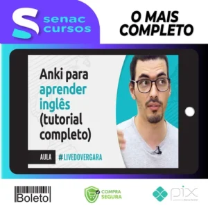 Cards no Anki do Curso de Inglês - Mairo Vergara