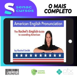 Curso de Pronúncia do Inglês Americano + Ebook - Rachel'S English [Inglês]
