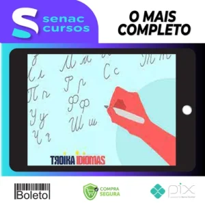 Curso de Russo Online: Escrita em Letra Cursiva - Dimitri Olegovich Bobrovnikov