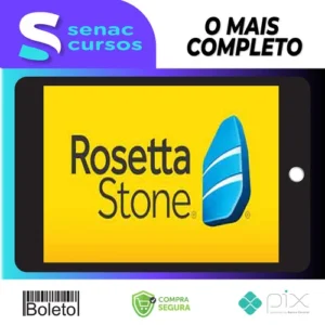 Curso em Software Aprender Idiomas - Rosetta Stone