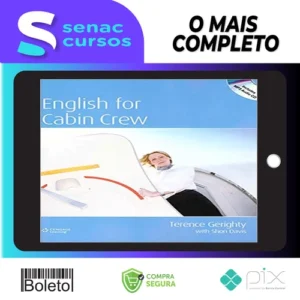 English For Cabin Crew Bre: Student Book + Audio Cd - Gerihty Terence [Inglês]