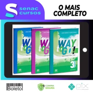 Livro de Inglês: Way To Go - Katia Tavares e Claudio Franco