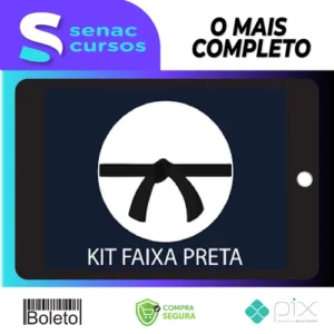 Kit Faixa Preta - Rodrigo Mourão