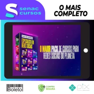 PACK de cursos para Redes Sociais pelo celular - Sandro Sanper