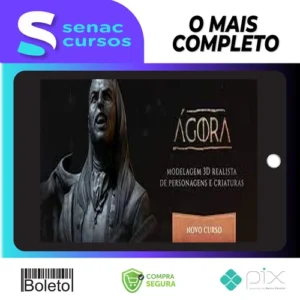 Ágora Modelagem 3D Realista - Iconic Academy